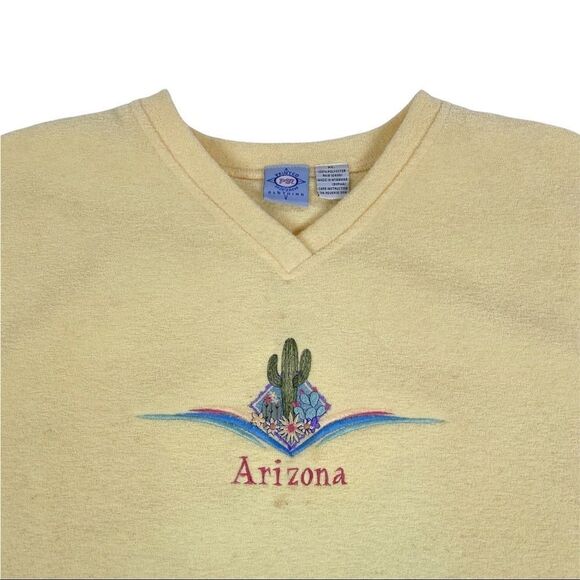 Vintage Y2K Arizona Fleece Pullover Sweater - Picture 2 of 5